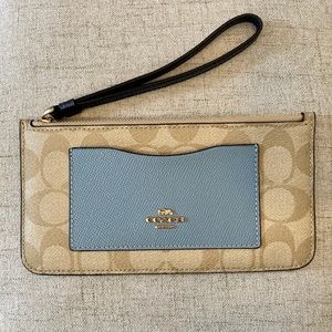 Brand new Coach Zip Top Wallet